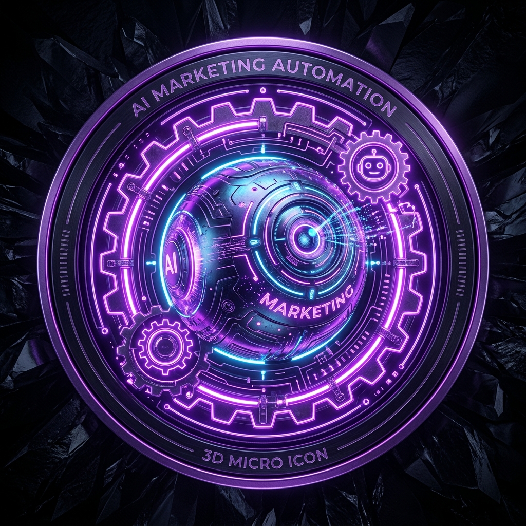 Marketing Automation 3D Icon