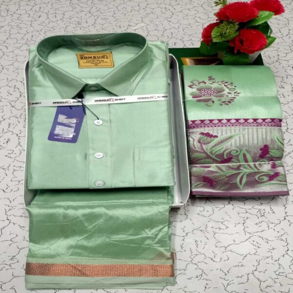Dhoti set and Saree