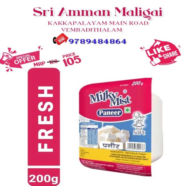 Milky Mist Paneer